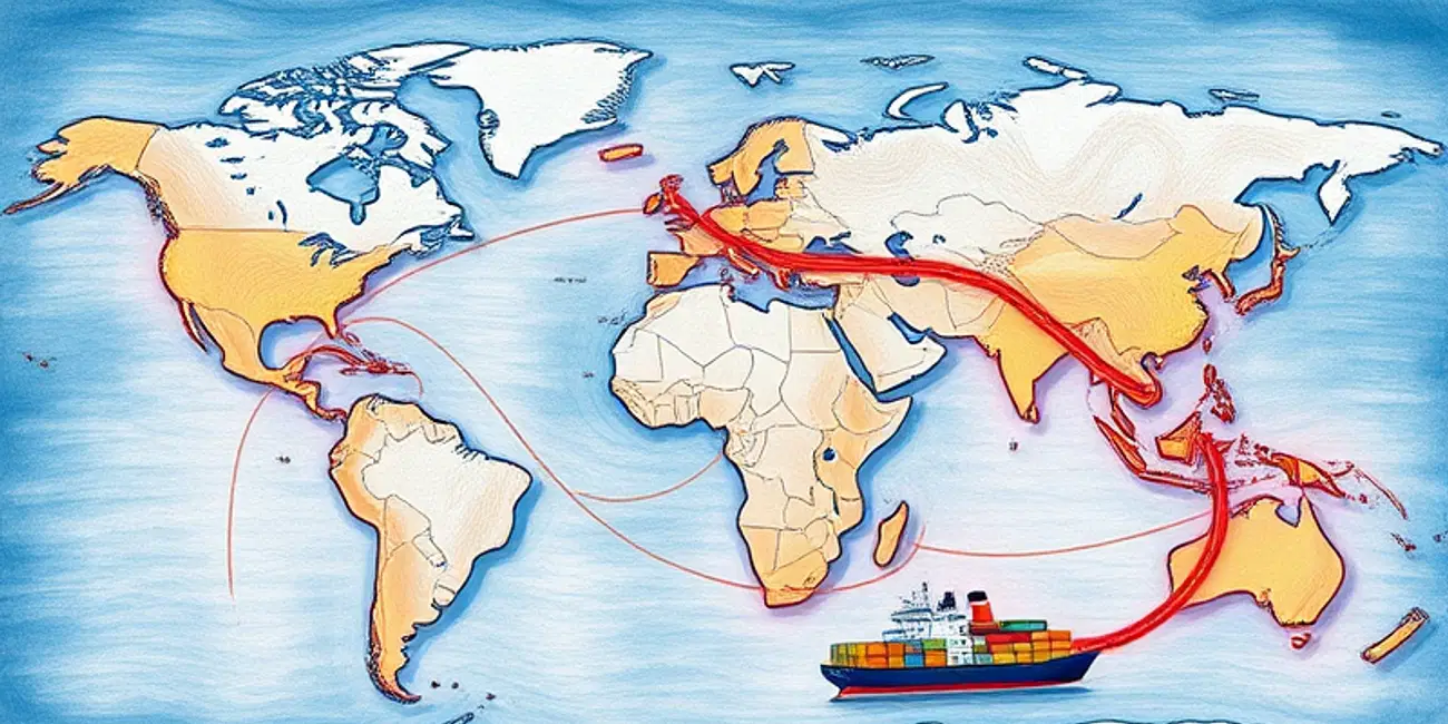 Nuevas rutas comerciales: reconfigurando la logística del siglo XXI