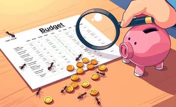 Control de Gastos Hormiga: Elimina Fugas en tu Presupuesto