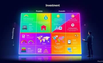 La Matriz de Inversión: Dónde Poner tu Dinero
